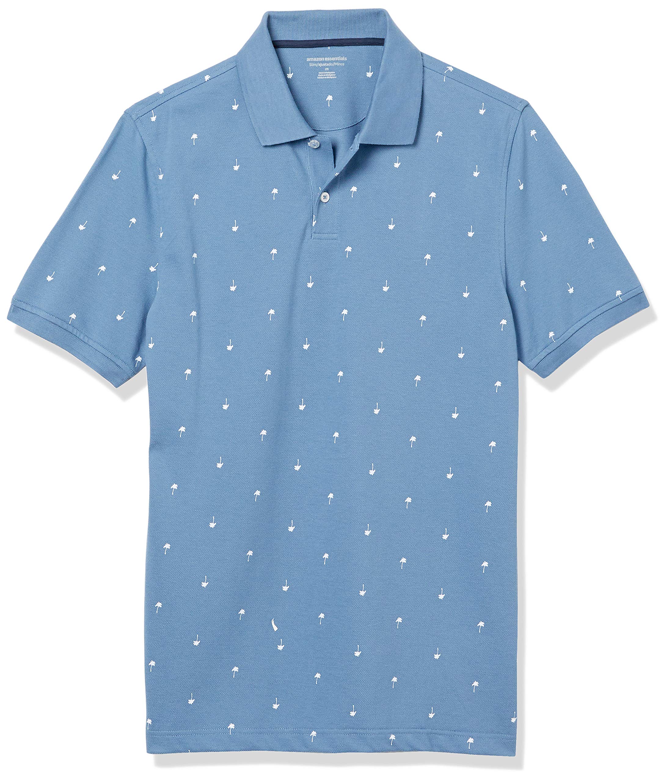 Amazon Essentials Men's Slim Fit Cotton Pique Polo Shirt