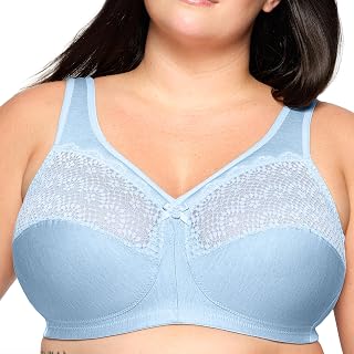 Glamorise フルカップブラMagiclift Moisture Control Bra Wirefree #1064レディース