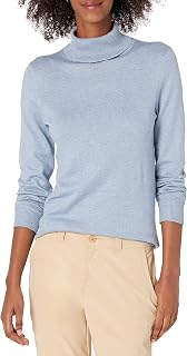Amazon Essentials Women's Slim-Fit Lightweight Long-Sleeve Turtleneck Jumper