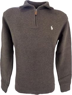 Polo Ralph Lauren Men's Cotton Ribbed Trim Pullover Sweater