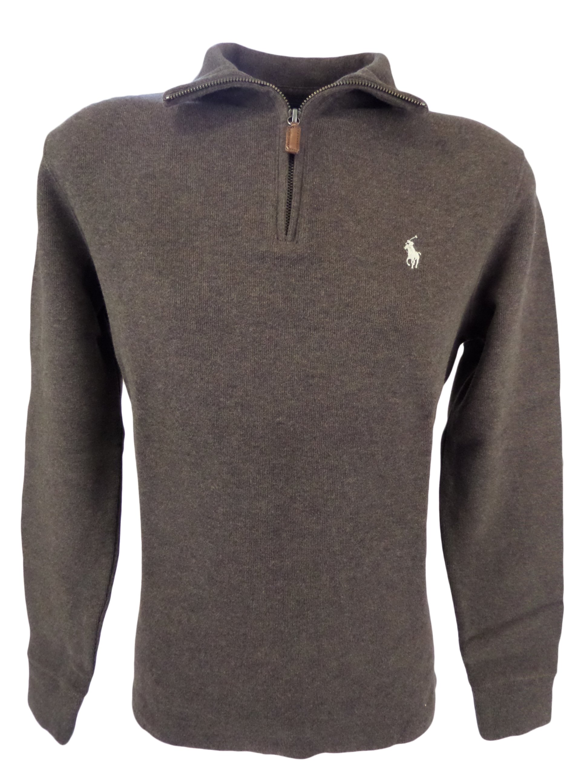 Polo Ralph Lauren Men's Cotton Ribbed Trim Pullover Sweater