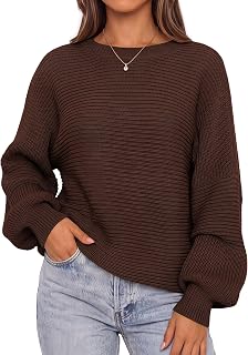 PRETTYGARDEN Fall 2026 Womens Oversized Sweaters Chunky Knit