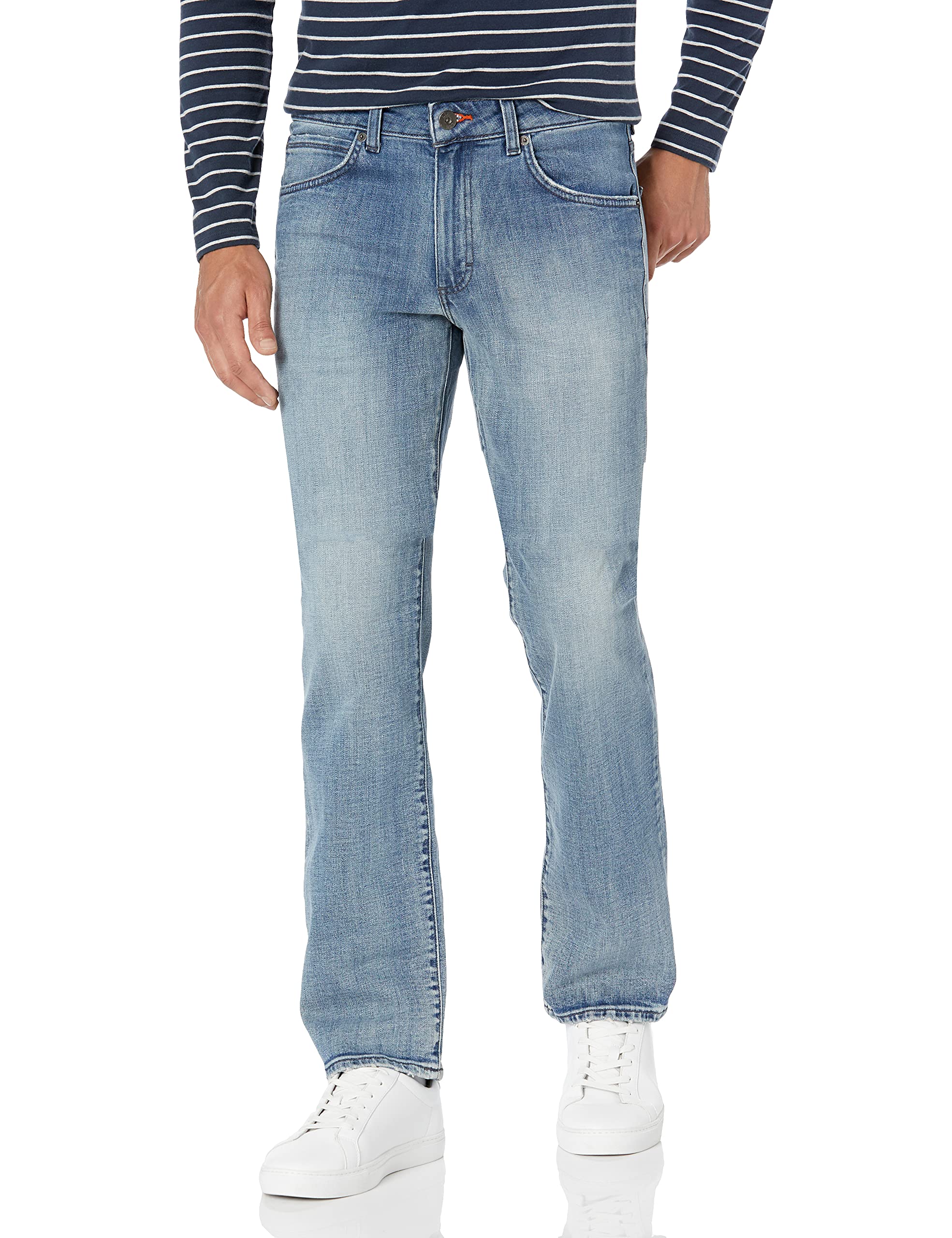 LEE - Mens Jeans - Classic Straight Fit - Brooklyn - Blue Black