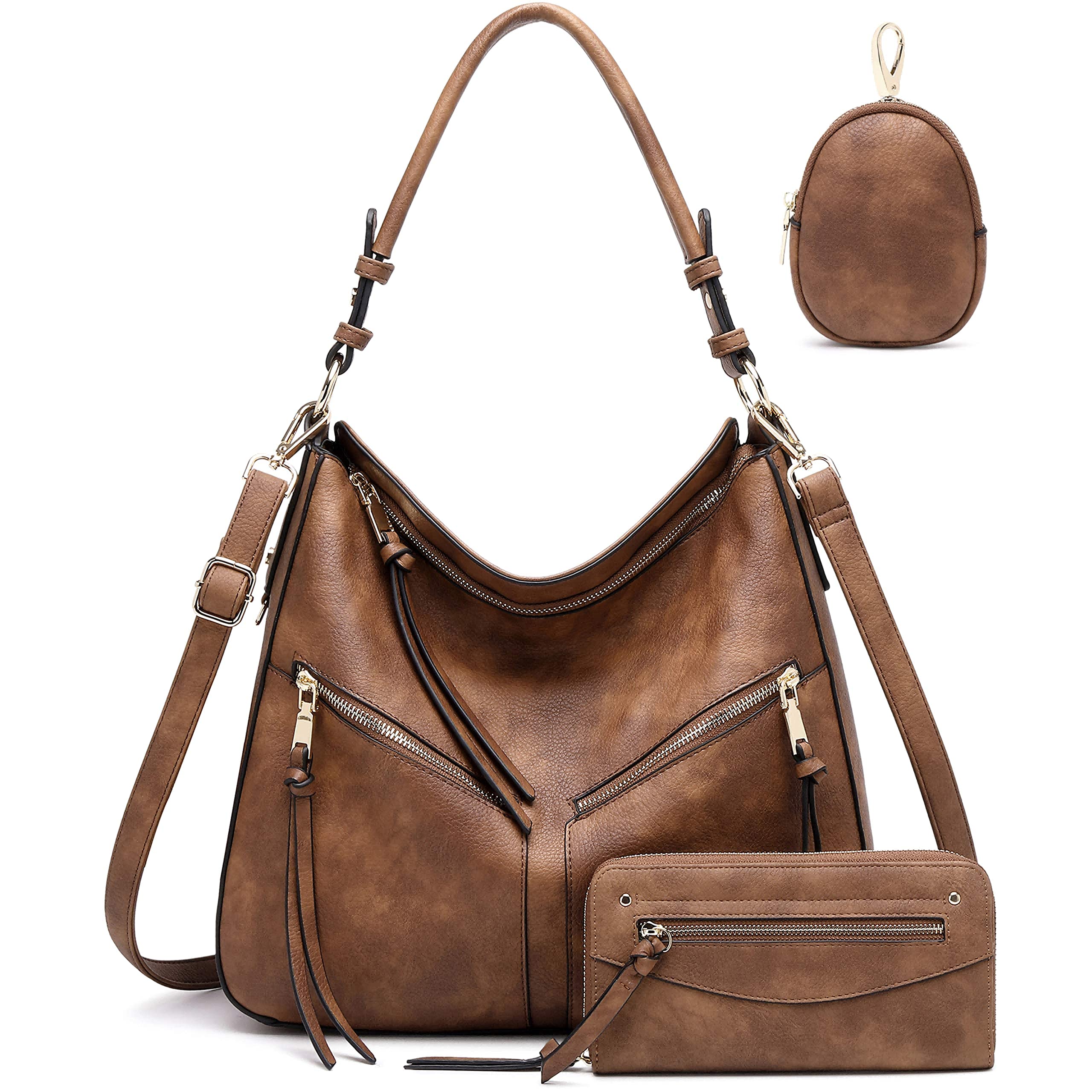Hobo Bags for Women Handbags Purses Ladies Shoulder Bag Boho Crossbody Purse Veg