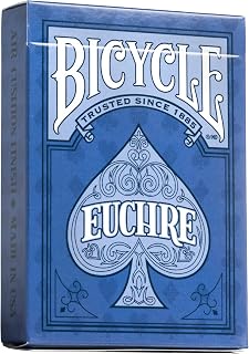 Bicycle: Euchre Deck – Card Games for Family - Infinite Minutes of Gameplay - Games for Family Game Night – Card Games for Kids and Adults - English Version