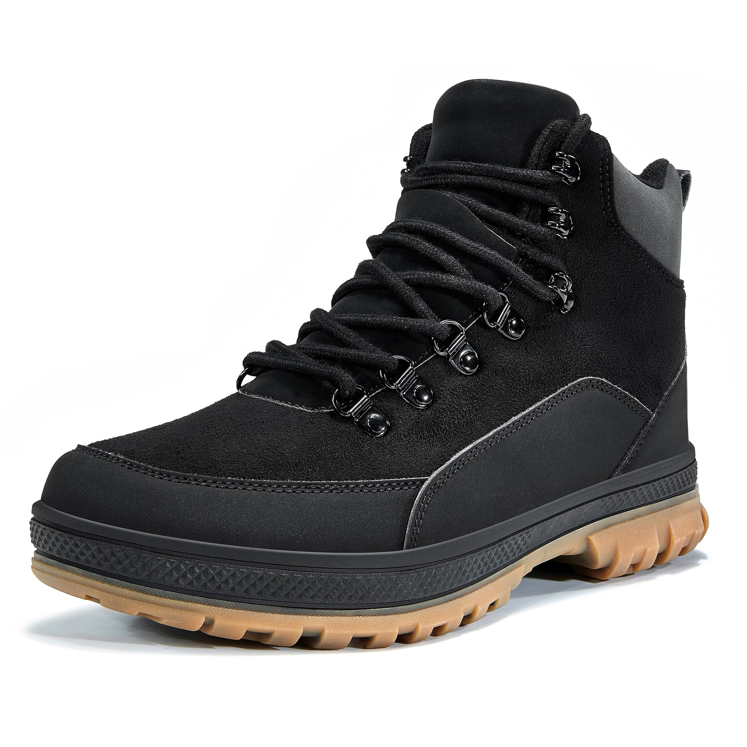 Wondamo Men's Winter Snow Boots Cold Weather Shoes