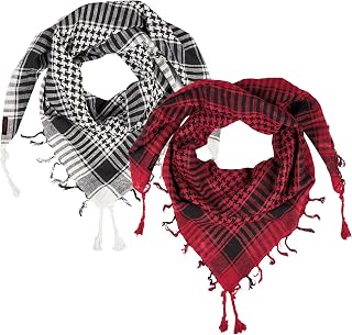 Desert Shemagh Scarf - Stylish & Versatile Fashion Scarf for Men & Women