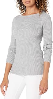 Amazon Essentials Dolcevita Leggero a Maniche Lunghe, Vestibilità Aderente Donna