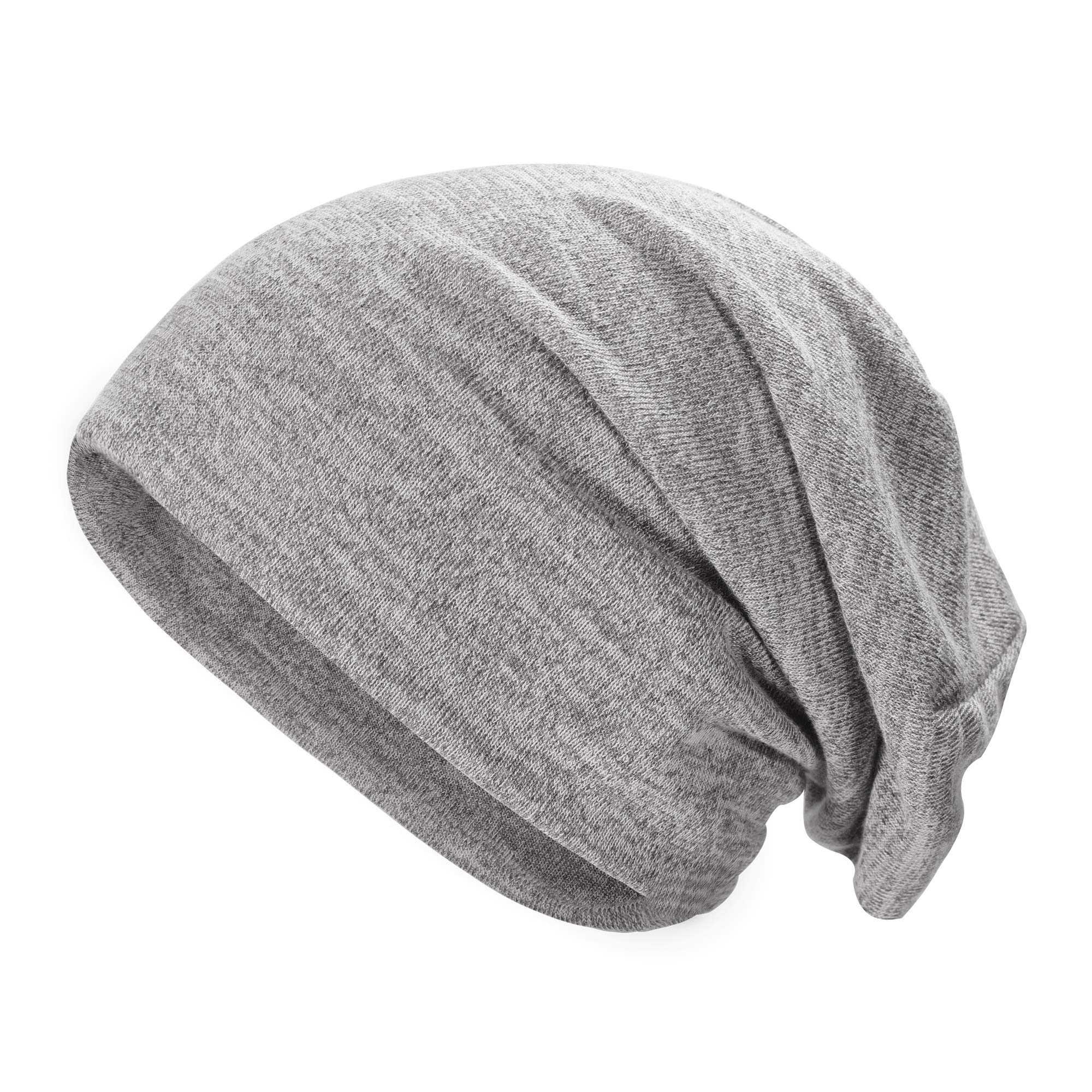ZLYC Jersey Hats Thin Summer Night Hat for Women Men