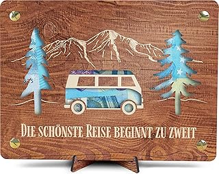 Wedding Gift - XL Wooden Money Gift with Stand | Honeymoon - Wedding Anniversary Wedding Card Wood Wedding Gifts for Bride and Groom, Wedding Cards Congratulations Cards Wedding Cards