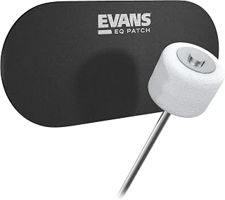 Evans EQPB2 Double Patch Black
