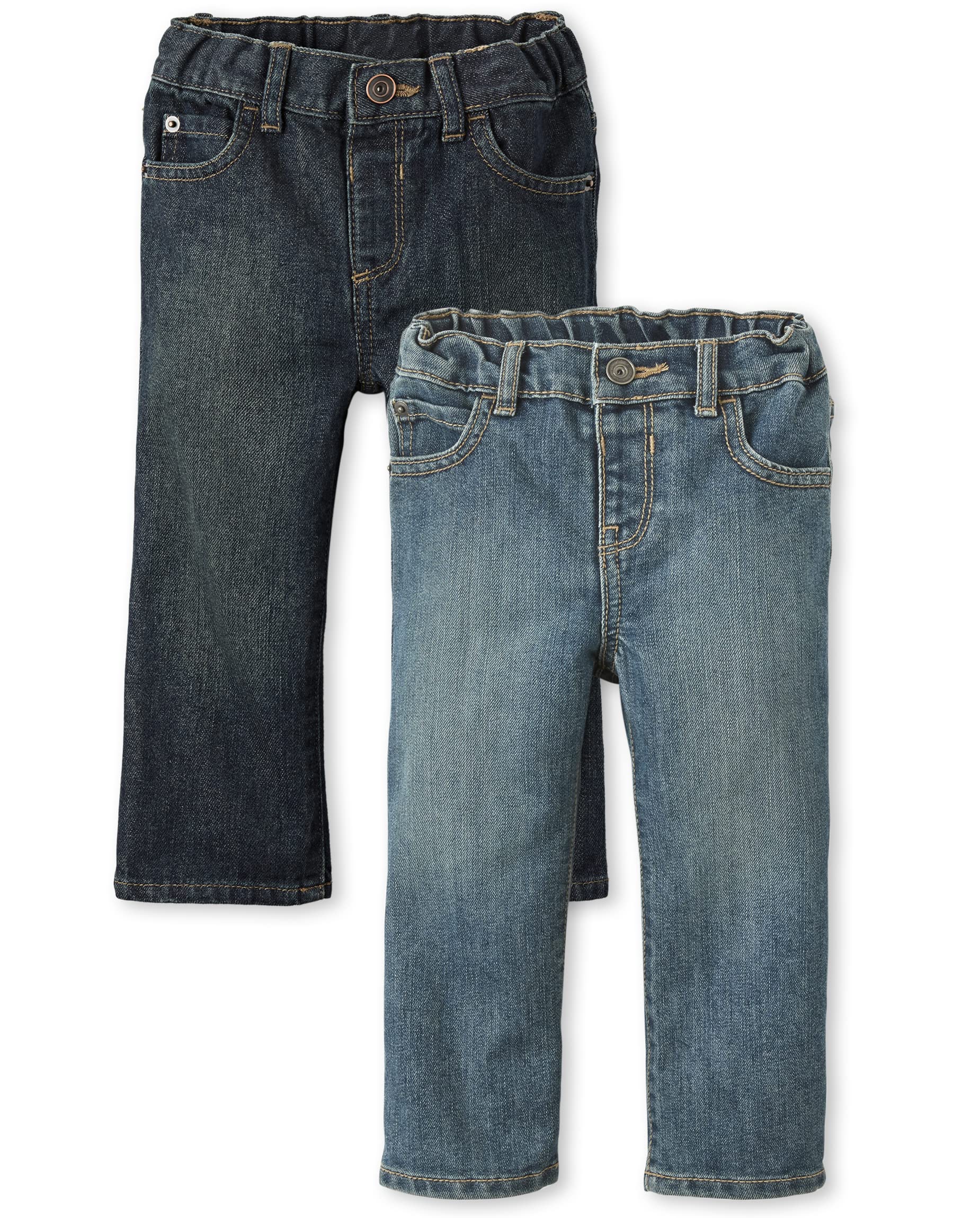 The Children's Place Baby Boys' and Toddler Bootcut Jeans
