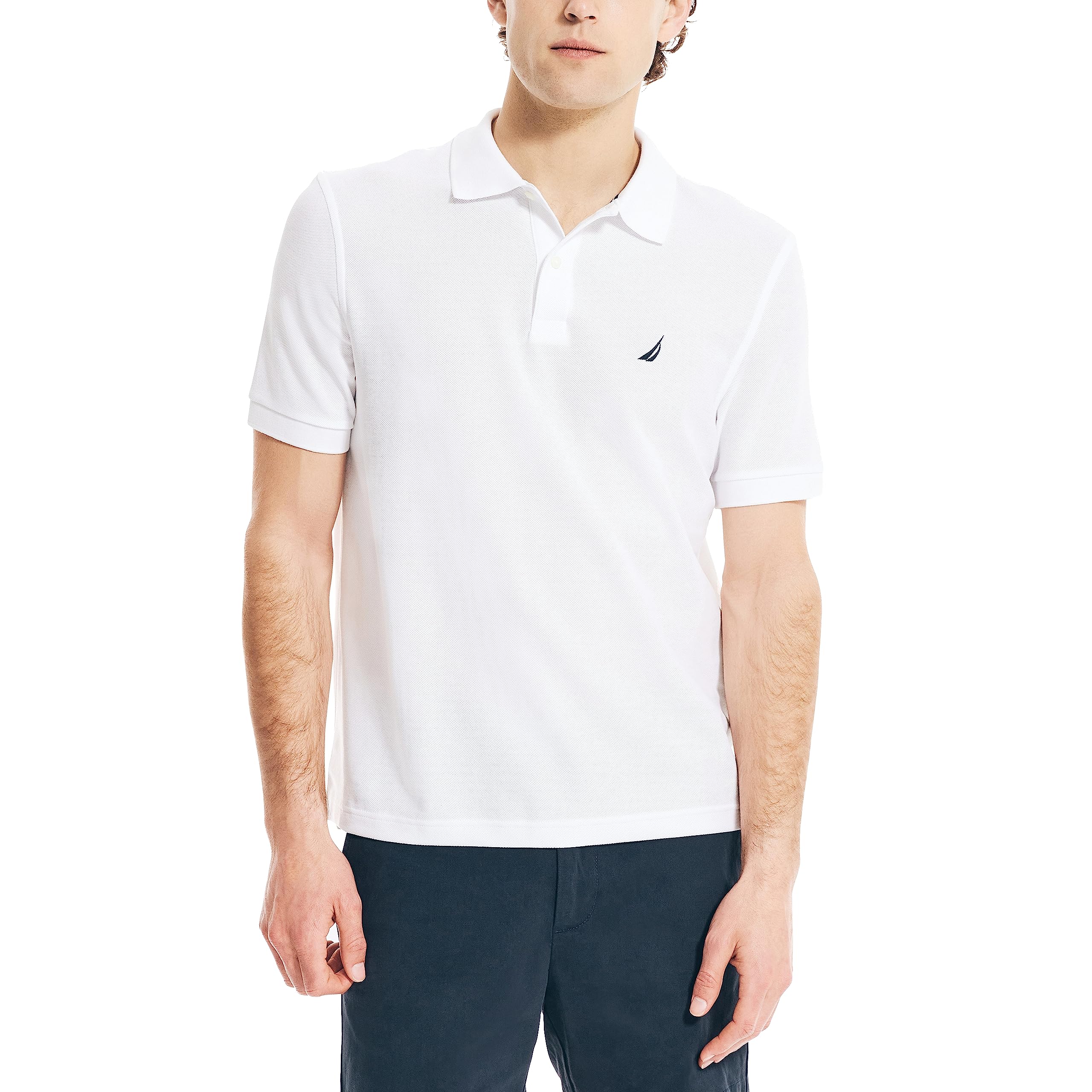 Nautica Classic Fit Deck Polo Classic Fit Men's Bridge Polo Shirt