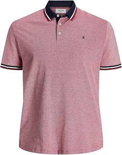 JACK & JONES Premium Polo Plain Shirt Collar Polo