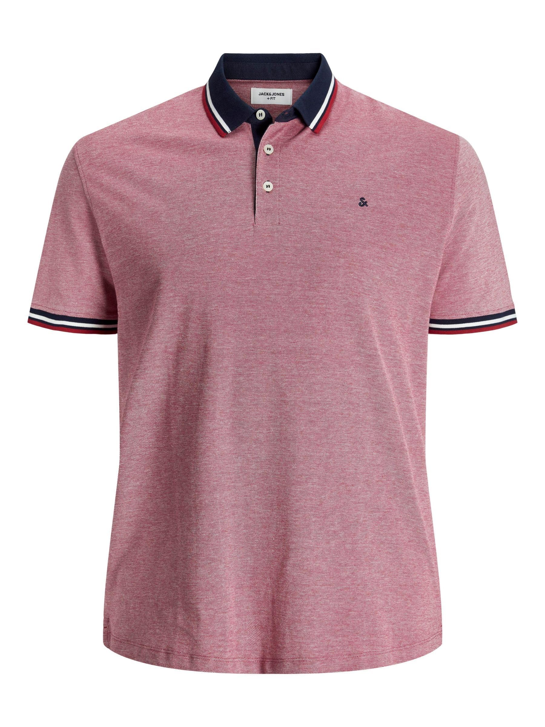 JACK & JONES Premium Polo Plain Shirt Collar Polo
