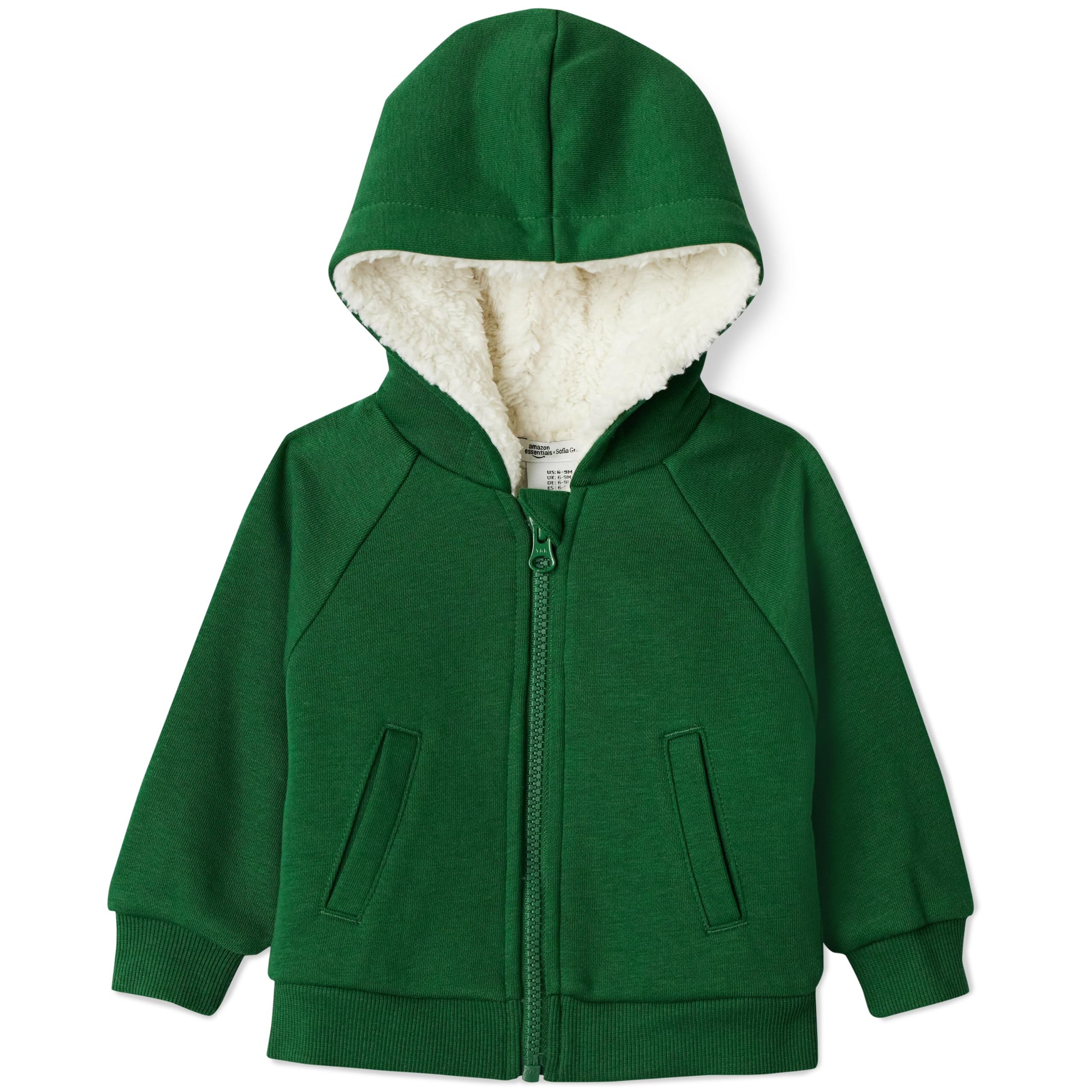 Amazon Essentials x Sofia Grainge Unisex Hooded Sweatshirt with Zip - Children a