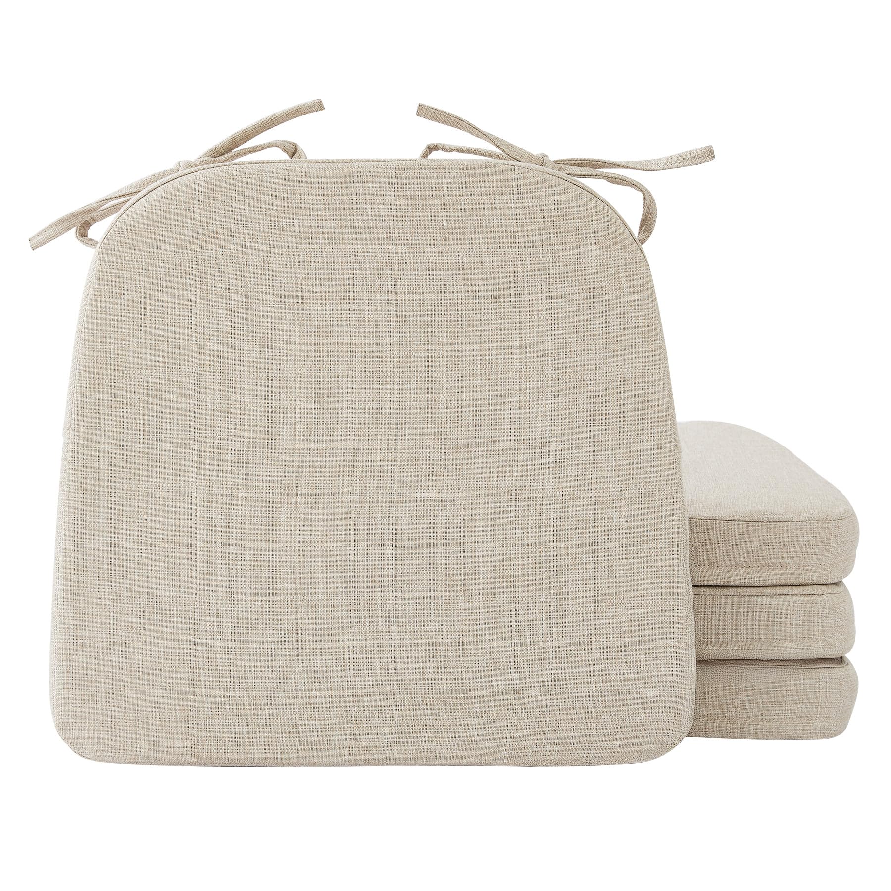 Ruqmuis Chair Cushions for Dining Chairs, 2" Thick Seat Cushions for Kitchen Cha