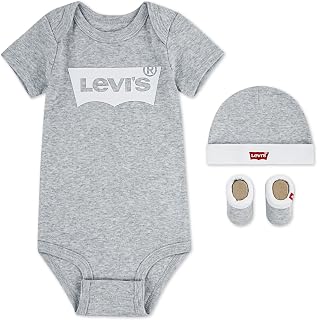 Levi's Kids Lhn Body Baby Hat and Booties