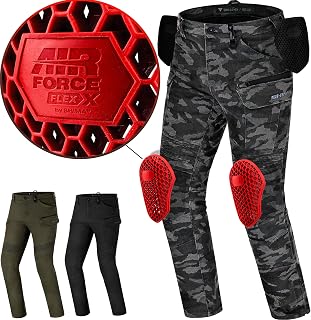SHIMA Giro 3.0 Motorcycle Pants for Men & Women Airforce Knee Protectors Motorbike Armoured Cargo Lightweight
