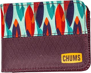 Chums Rover Bifold Wallet, Slim Front Pocket RFID (Surf)