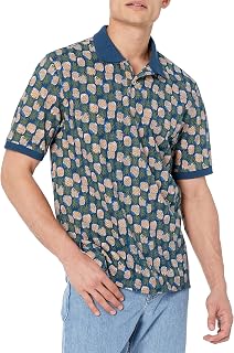 Amazon Essentials Men's Standard Fit Short Sleeve Pique Cotton Polo Shirt (Available in Plus Sizes)