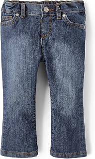 The Children's Place Baby Girls' Victory Blue Bootcut Jean, Victory Blue Wash, 18 24 Months