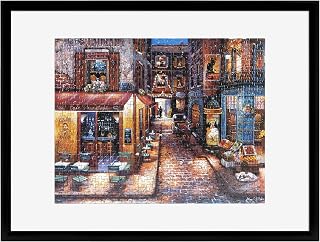 MCS Puzzle Frame, 20x27, Black, Wall-Mounted | Wall-Mounted Black Frame For Finished Puzzles, Preserves And Displays Completed Artwork