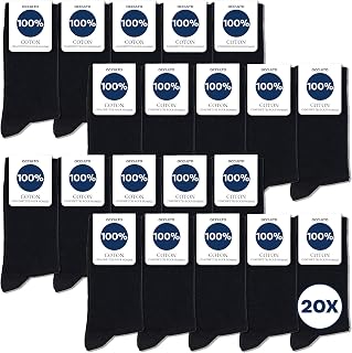 Occulto men's socks 100% cotton pack of 10-20 pairs (Model: Ingo)