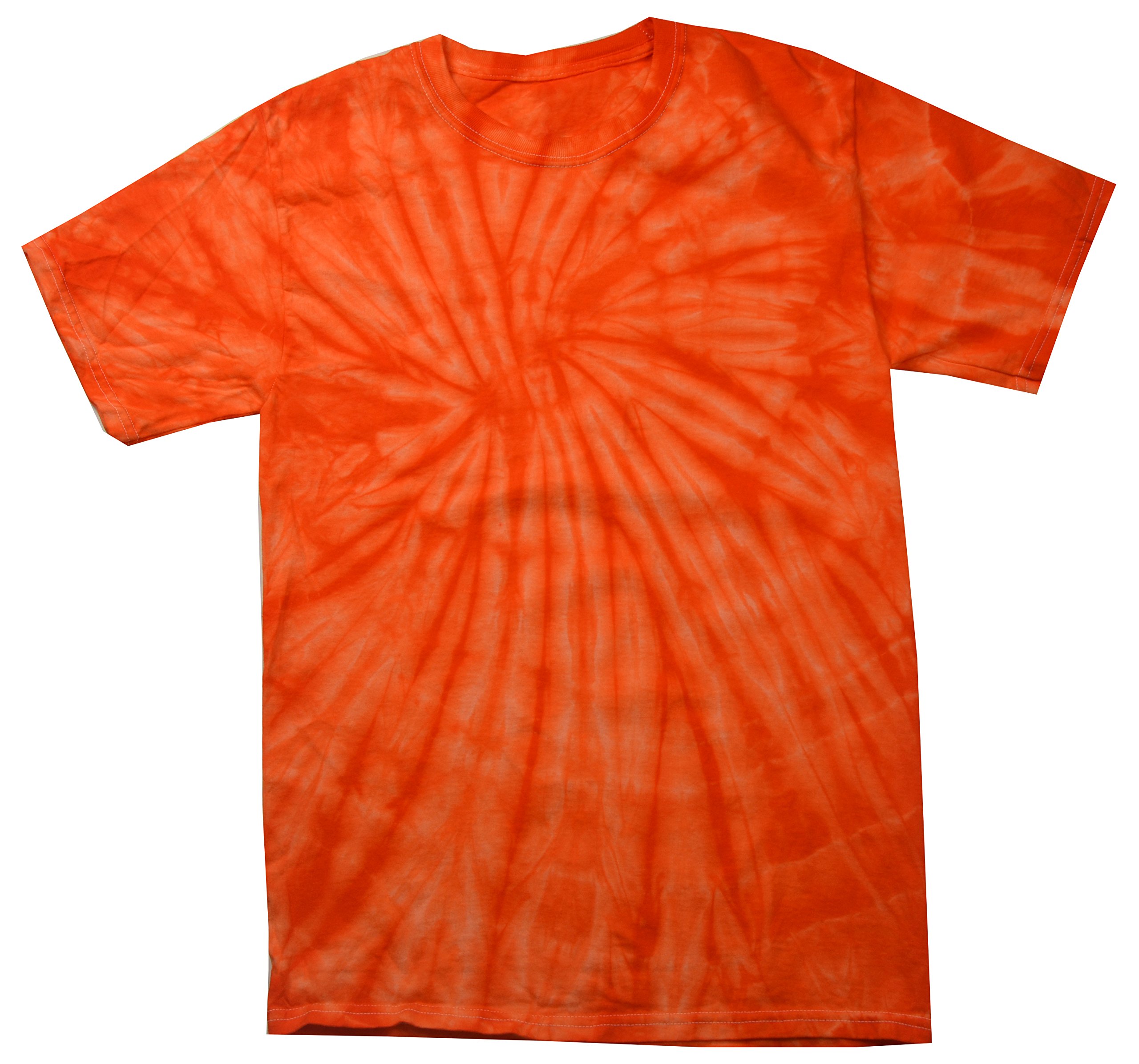 Colortone Spider Tie Dye T-Shirts for Men and Women - Unisex Short Sleeve Tie-Dy