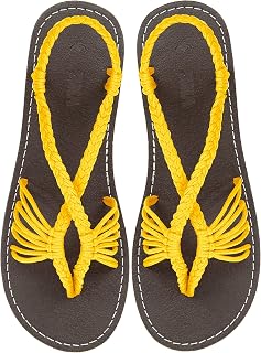 Capana Women's Flat Cork Sandals - Strappy Braided Bohemian Beach Sandals, Spring Casual Shoes, Comfy Boho Flats for Teen Girls – Cocoon
