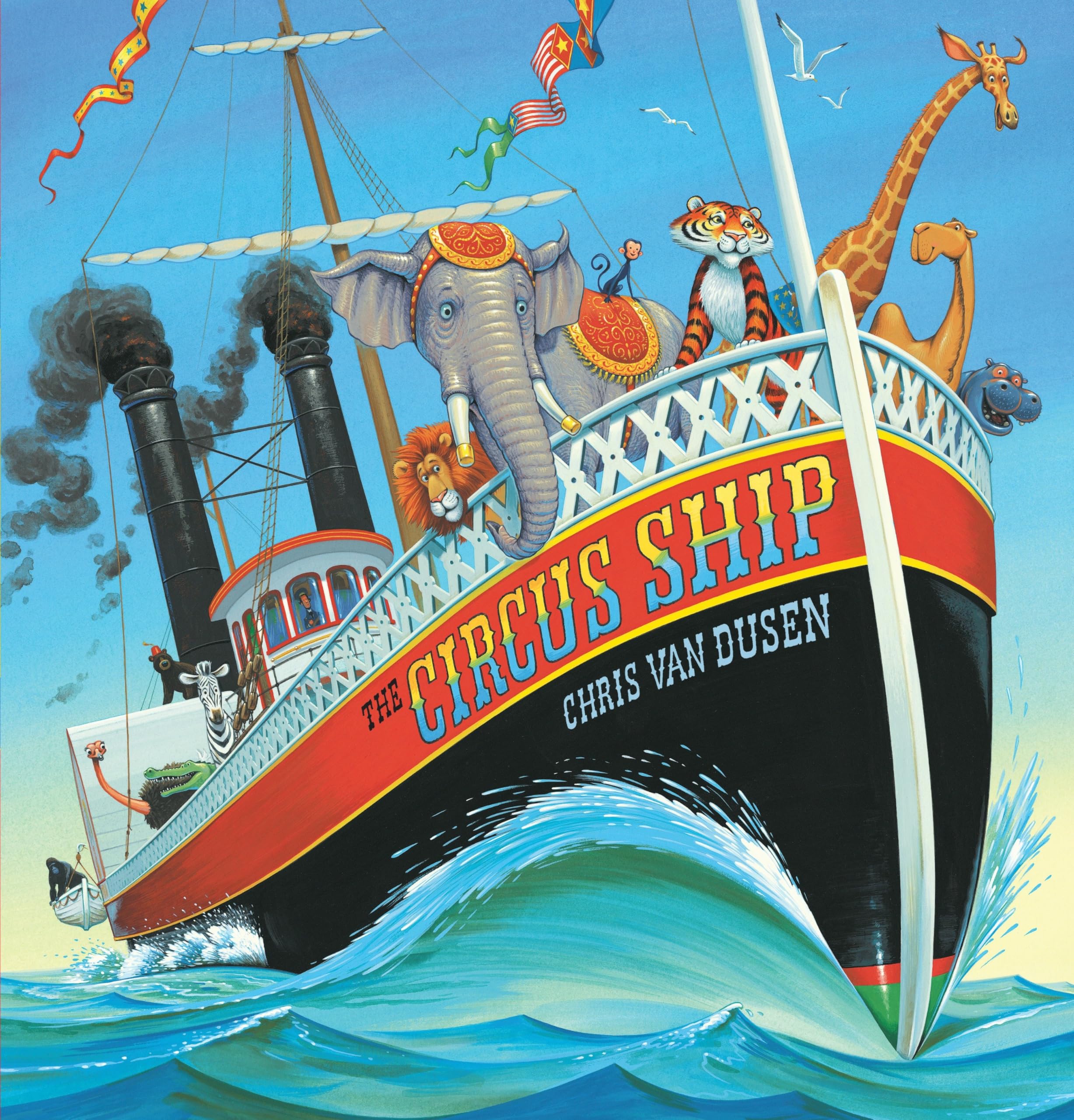 The Circus Ship: (A Rhyming Adventure of Circus Animals Finding a New Home - For