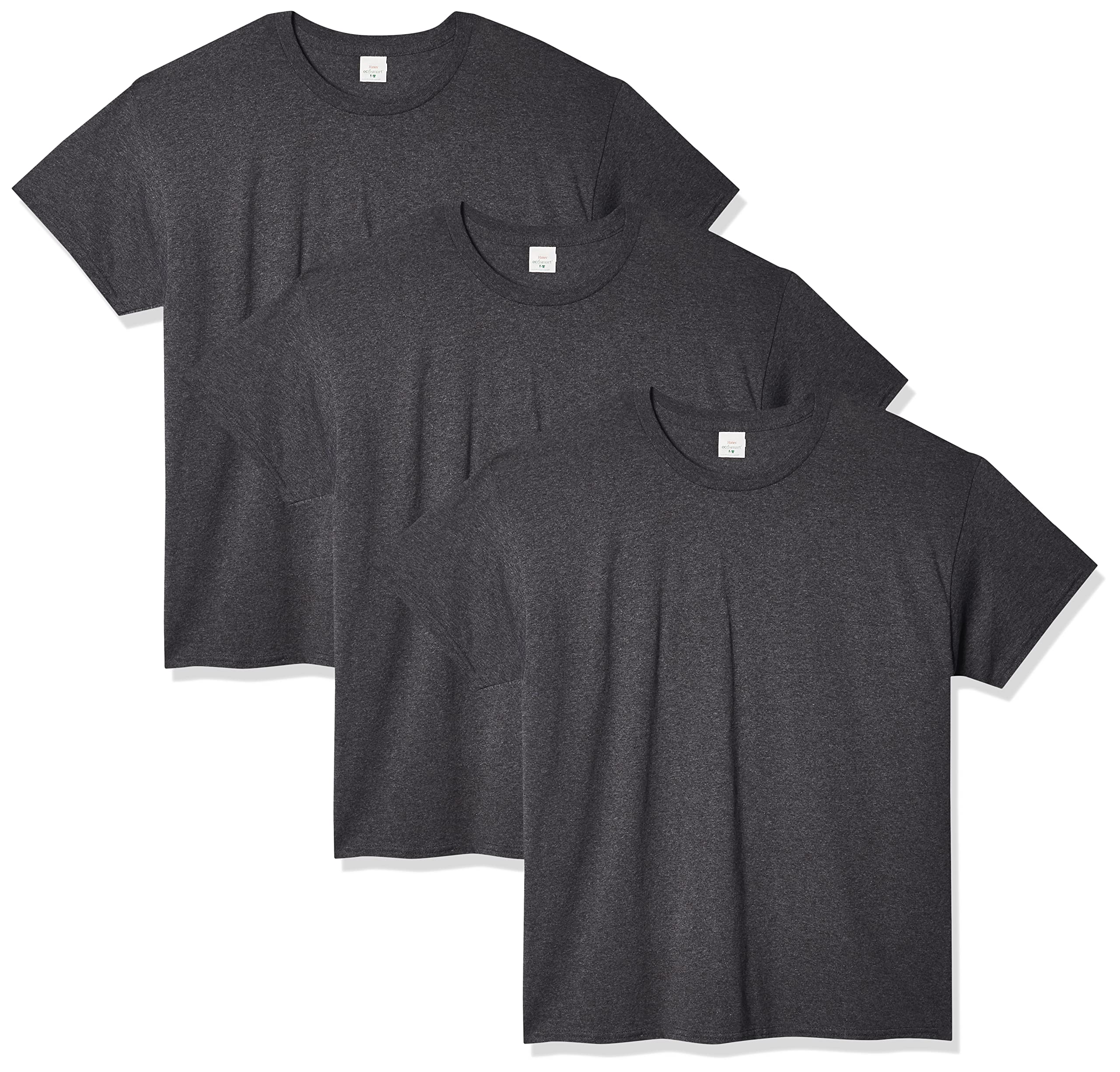 Hanes Men's EcoSmart T-Shirt (Pack of 6)