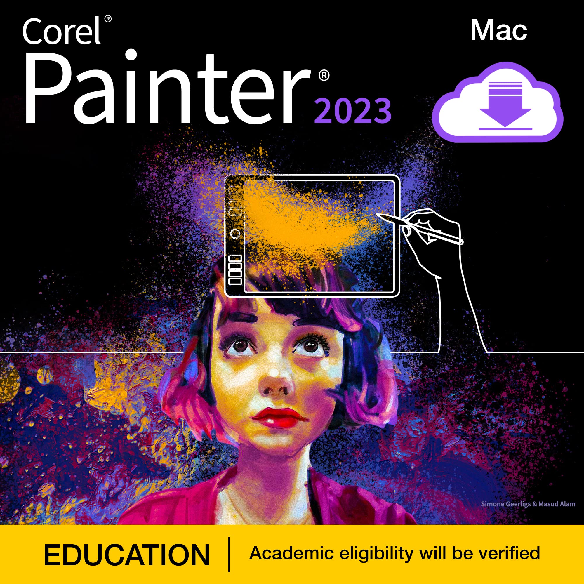 Corel Painter 2023 Education | Professional Painting Software for Digital Art, I