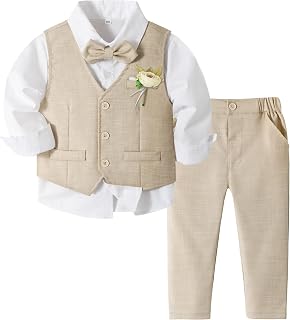 Volunboy Boys Suit Formal Wedding Guest Dress Clothes