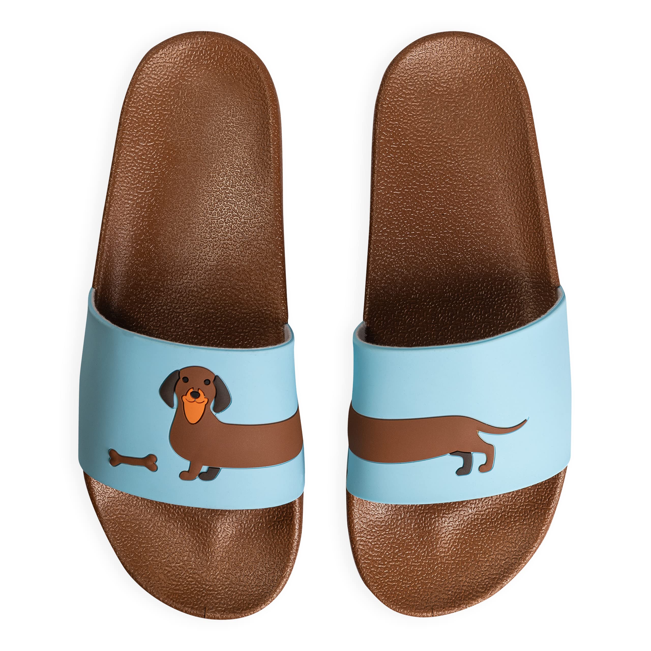 Dedoles Bathing Shoes & Slippers for Women, Men & Children, Bath Sandals, Funny 
