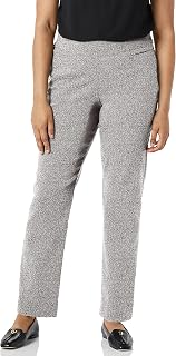 Briggs New York レディース スーパーストレッチ ミレニアムウェルトポケット プルオンキャリアパンツ