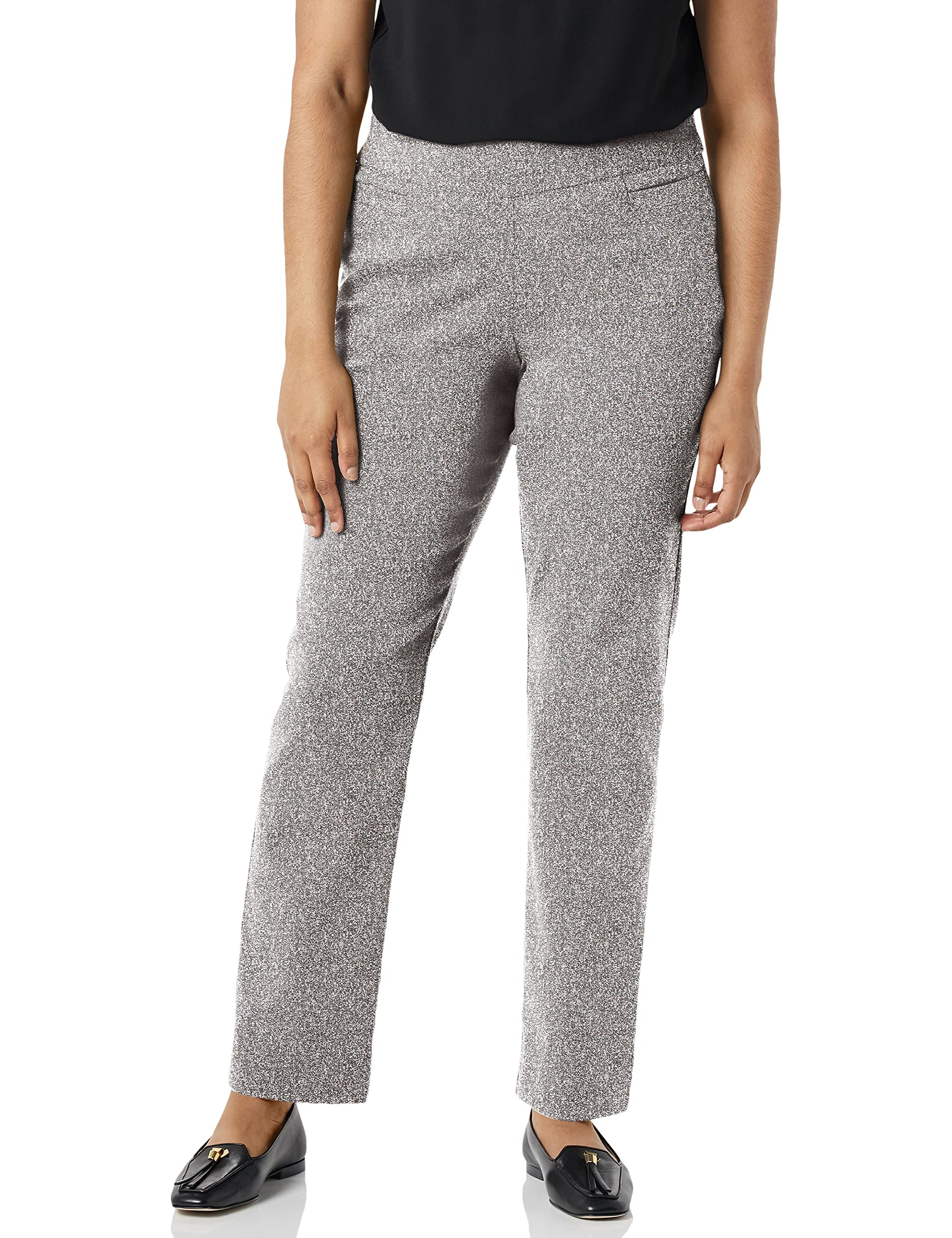 Briggs New York レディース スーパーストレッチ ミレニアムウェルトポケット プルオンキャリアパンツ