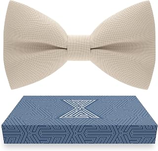 Bow Tie House Mens Bowties Pre-tied Shape Clip on Bowtie Solid Men Formal Wear for kids, baby boys, toddler any age bow ties