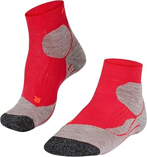 FALKE women TE2 short tennis socks medium cushioning compression zones ankle support anti blister low cut quick dry breathable cotton functional yarn 1 pair