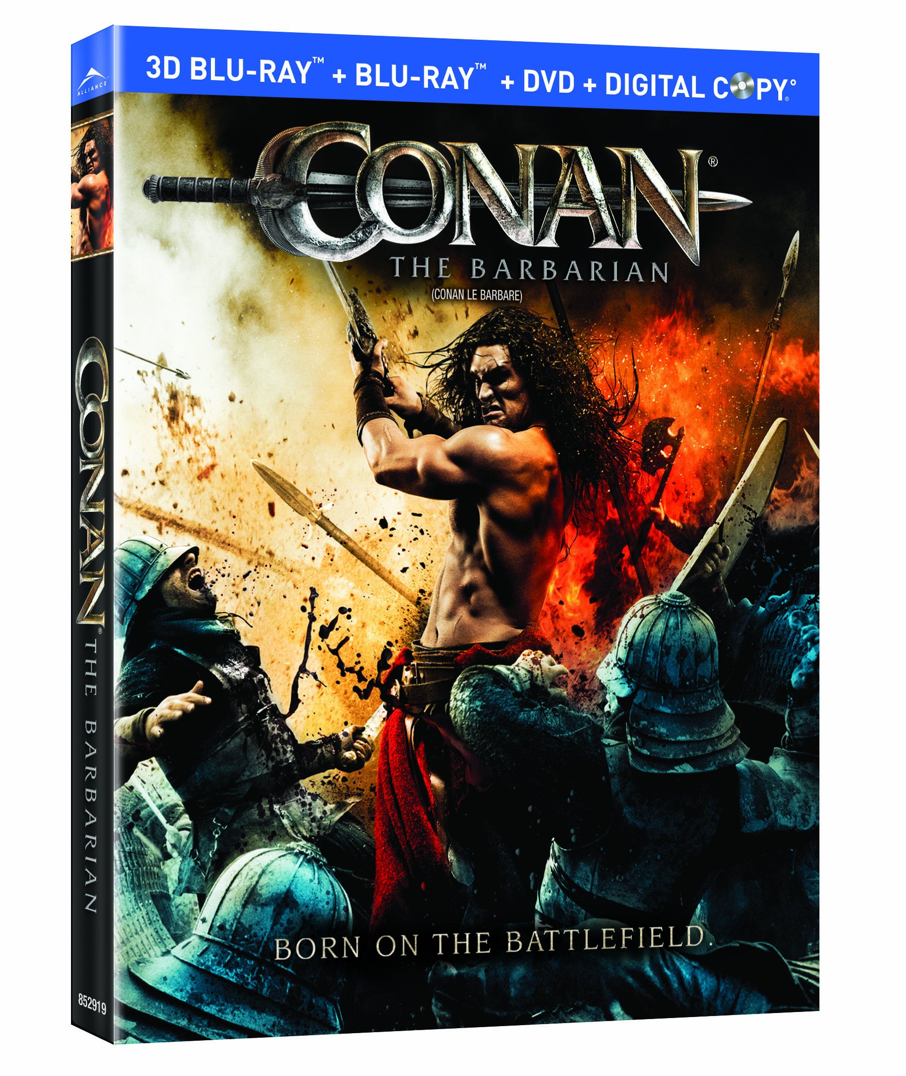 Conan the Barbarian - Conan le barbare [Blu-ray 3D + Blu-ray + DVD]