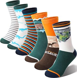 Welwoos Kids Socks - Funny & Crazy Cotton Socks for Kids