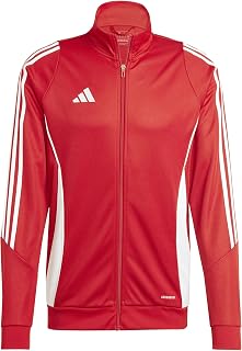 adidas mens Tiro 24 Training Jacket, Team Power Red/White, X-Large