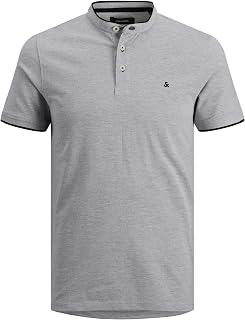 JACK & JONES Polo Plain Shirt Collar Polo