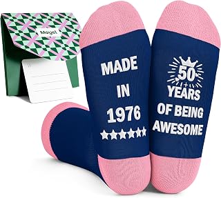 Moyel Funny Socks Gifts for Women Teen Girls Wife, Birthday Ideas | Fun Gift for Her, Best Friend, Sister, Mom and Wife, Great for 30th, 40th, 50th, 60th, 70th Birthday, Christmas and Teens