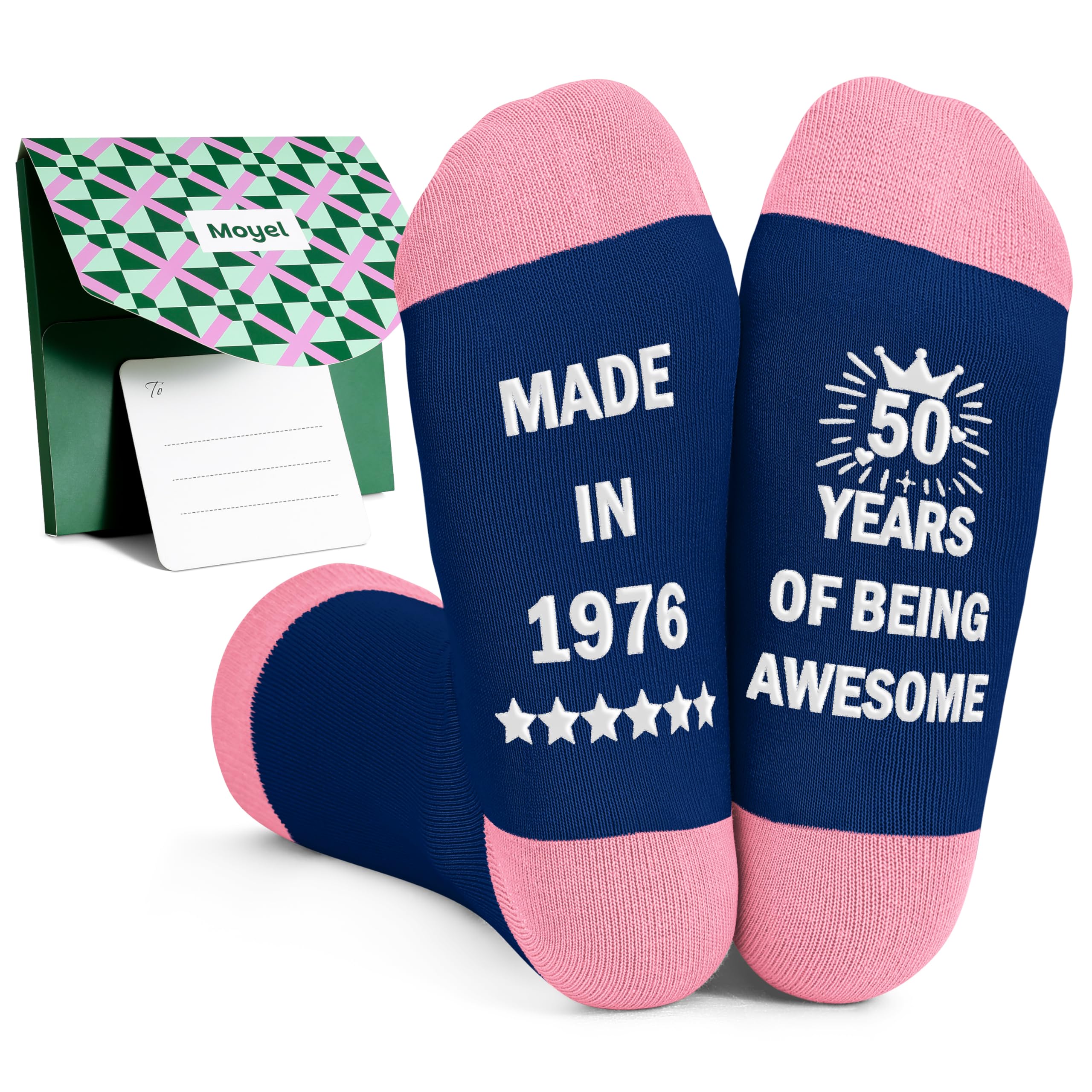 Moyel Funny Socks Gifts for Women Teen Girls Wife, Birthday Ideas | Fun Gift for