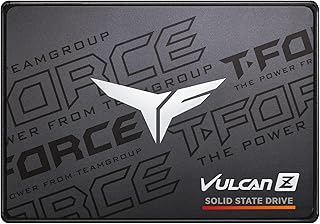 TEAMGROUP T-Force Vulcan Z 1TB SLC Cache 3D NAND TLC 2.5 Inch SATA III Internal Solid State Drive SSD (R/W Speed up to 550/500 MB/s) T253TZ001T0C101