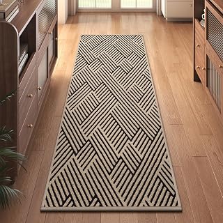 Front Door Mat Indoor Outside Entrance Non-Slip Mats Brown 24"x71"