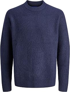 JACK & JONES Men's Joryork Ollie Knit Crew Neck