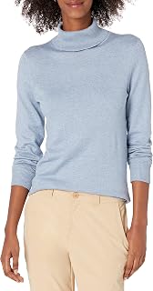 Amazon Essentials Women's Slim Fit Lightweight Long Sleeve Turtleneck Sweater