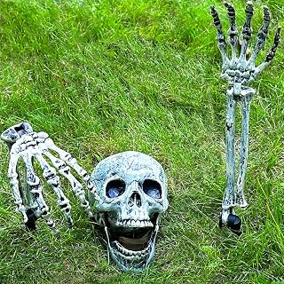 Eyglajdd Halloween Decorations Skeleton Stakes Arm Stake for Outdoor Yard Lawn Garden Graveyard Party Supplies